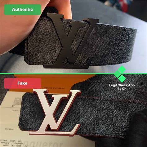 how to check if a louis vuitton belt is fake|louis vuitton real belt.